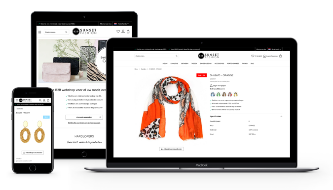 De B2B fashion webshop De B2B fashion webshop