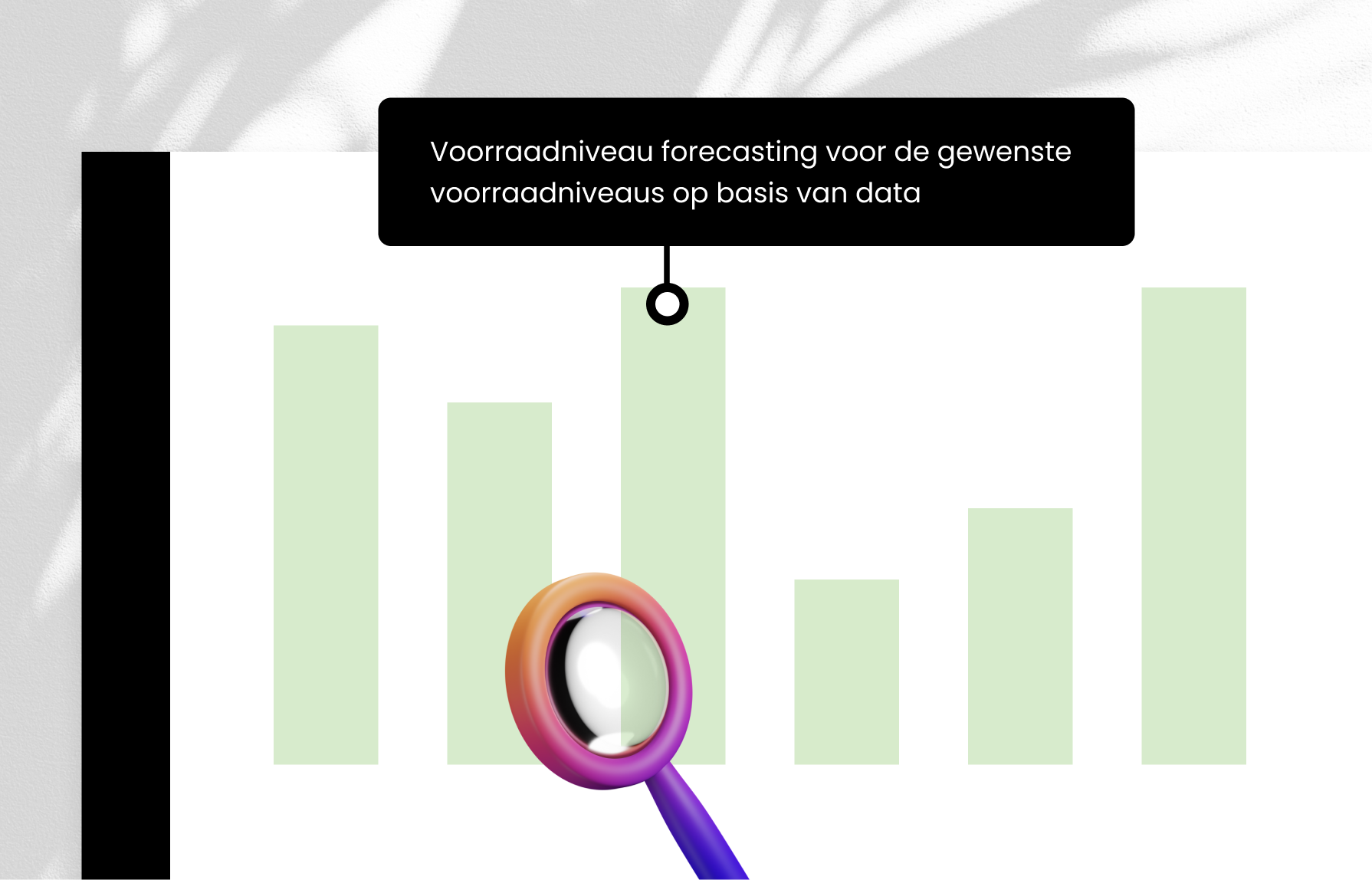 Voorraadniveau forecasting voor de gewenste voorraadniveaus op basis van data.